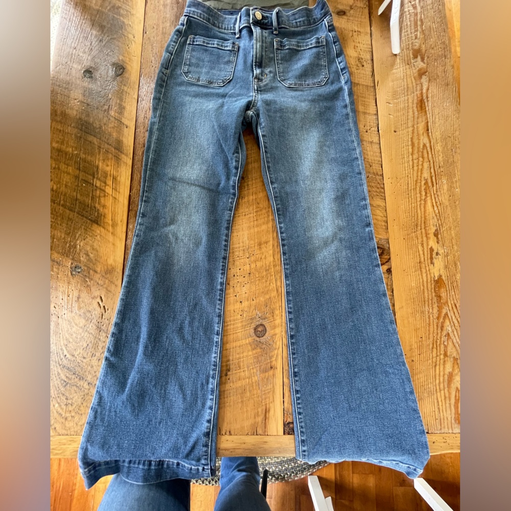 Gap highrise flare jeans